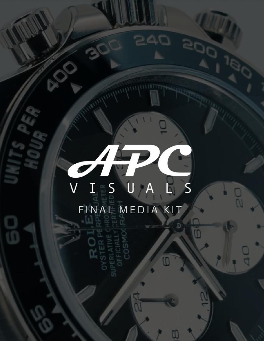 Media Kits & Press Materials